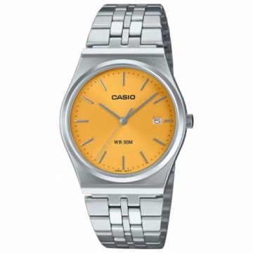 Мужские часы Casio Жёлтый Серебристый (Ø 35 mm)