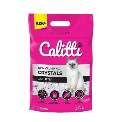 Smiltis kaķiem Calitti Crystal 3,8 L image 1