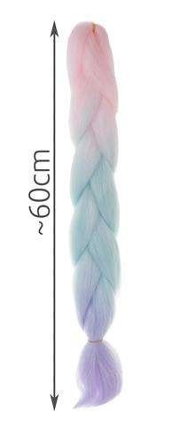Soulima Synthetic hair ombre braids pink/ni/f W10341 (14562-0) image 5