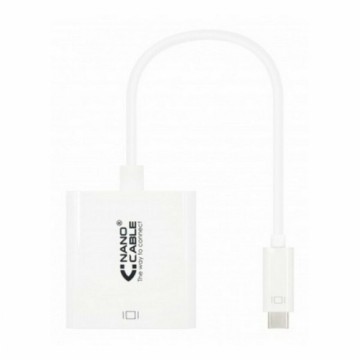 USB-C uz DVI Adapteris NANOCABLE 10.16.4103 (15 cm)