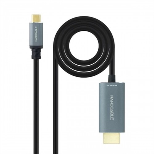 USB-C - HDMI kaapeli NANOCABLE 10.15.5162 1,8 m Melns 8K Ultra HD image 1