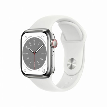 Умные часы Apple Watch Series 8 Белый Серебристый