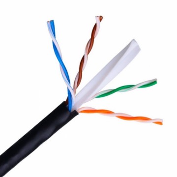 Кабель Ethernet LAN Aisens A135-0264 Чёрный 305 m