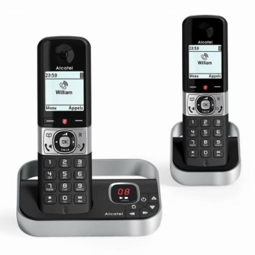 Беспроводный телефон Alcatel F890 Чёрный/Серебристый