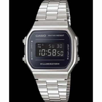 Мужские часы Casio A168WEM-1EF Чёрный Серебристый (Ø 34 mm)