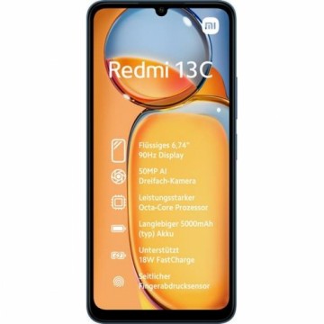 Viedtālruņi Xiaomi XIAREDMI13C128BL ARM Cortex-A55 MediaTek Helio G85 6 GB RAM 128 GB Zils Tumši Zils