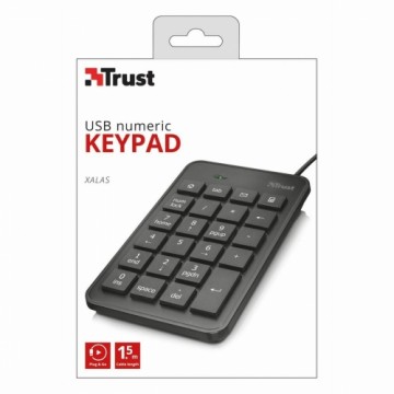 Цифровая клавиатура Trust 22221 Чёрный
