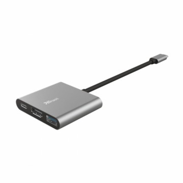USB-разветвитель Trust Dalyx Чёрный