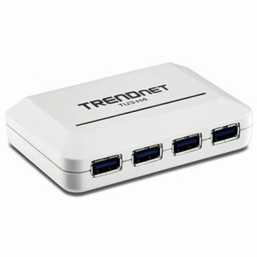 USB-разветвитель Trendnet TU3-H4 Белый