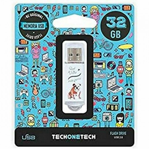 USB Zibatmiņa Tech One Tech TEC4009-32 32 GB image 1