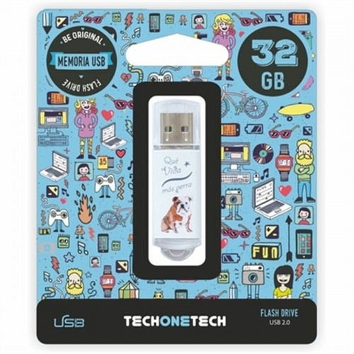 USB Zibatmiņa Tech One Tech TEC4009-32 32 GB image 2