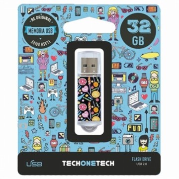 USB Zibatmiņa Tech One Tech TEC4001-32 32 GB