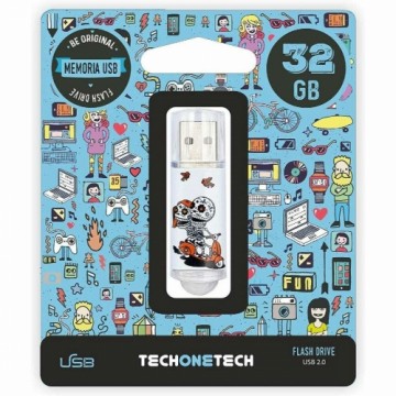 USB Zibatmiņa Tech One Tech TEC4002-32 32 GB