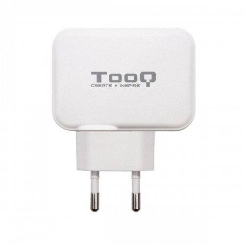 USB Lādētājs Sienas TooQ TQWC-2SC02WT Balts 27 W image 2