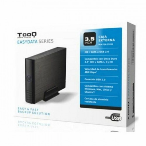 Ārējā kaste TooQ TQE-3520B HD 3.5" IDE / SATA III USB 2.0 image 2