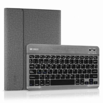 Чехол для планшета с клавиатурой Subblim SUB-KT2-BT0002 Серый Испанская Qwerty Bluetooth