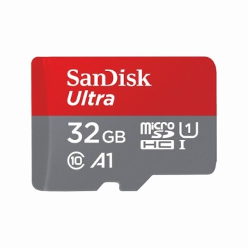 Карта памяти микро-SD с адаптером SanDisk Ultra microSD 32 GB