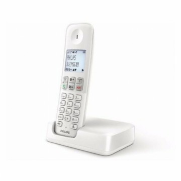 Беспроводный телефон Philips D2501W/34 1,8" 500 mAh GAP Белый