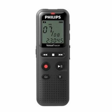 Reģistrators Philips VoiceTracer Melns