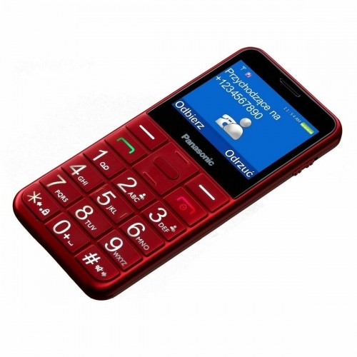 Мобильный телефон для пожилых людей Panasonic KX-TU155EXRN Красный image 2