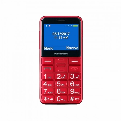 Мобильный телефон для пожилых людей Panasonic KX-TU155EXRN Красный image 4