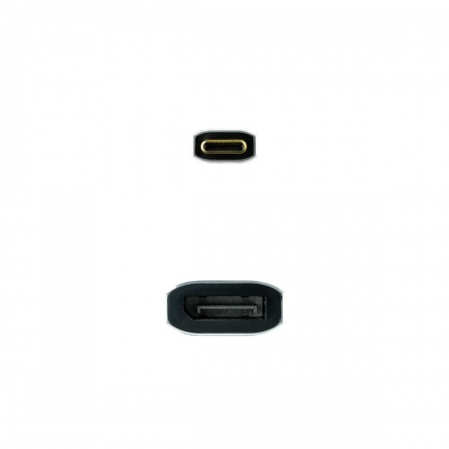 USB-C uz Display Porta Adapteris NANOCABLE 10.16.4104-G Pelēks 15 cm 8K Ultra HD image 2