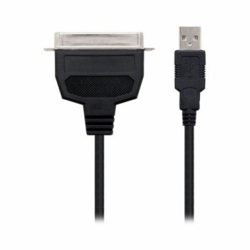 USB uz CN36 Kabelis NANOCABLE 10.03.0001 Melns 1,5 m