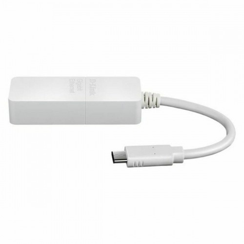 Interneta USB Pielāgotājs no 3.0 līdz Gigabaitam D-Link DUB-E130 Balts image 2