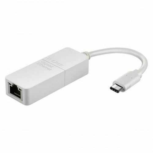 Interneta USB Pielāgotājs no 3.0 līdz Gigabaitam D-Link DUB-E130 Balts image 3