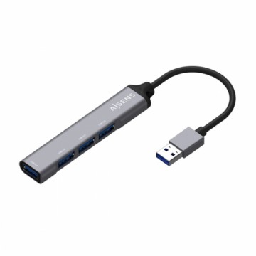 USB Centrmezgls Aisens A106-0540 Pelēks