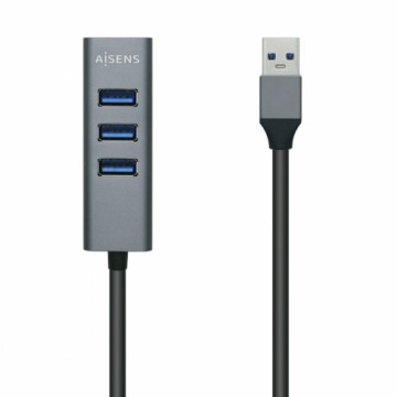 USB-разветвитель Aisens A106-0507 Серый Алюминий