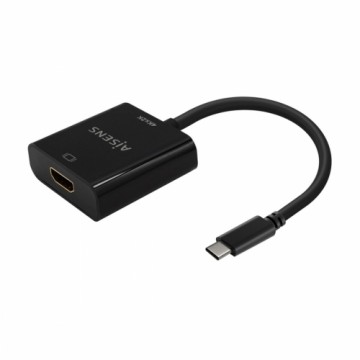 USB-C uz HDMI Adapteris Aisens A109-0684 Melns 15 cm