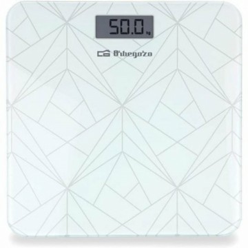 Цифровые весы для ванной Orbegozo PB 2218 Белый Чёрный Cтекло 180 kg