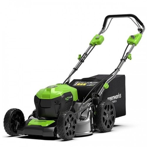 Cordless Lawnmower with Drive 40V 46 cm Greenworks GD40LM46SP - 2506807 image 1