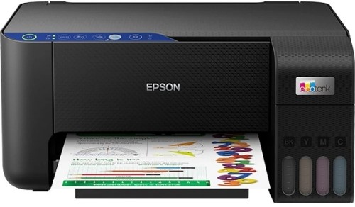 Epson all-in-one ink tank printer EcoTank L3271, black image 1
