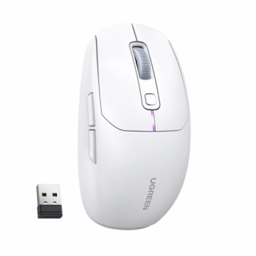 Ugreen MU103 Bluetooth 5.0 computer mouse | 2.4GHz USB receiver - white