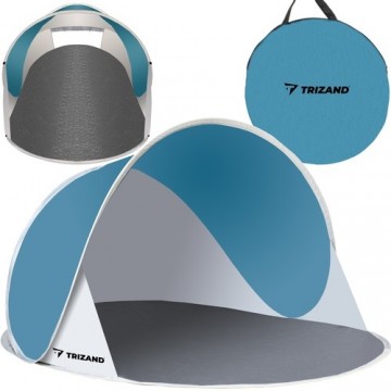 Trizand Beach tent 145x100x70cm - turquoise - gray (14599-0)