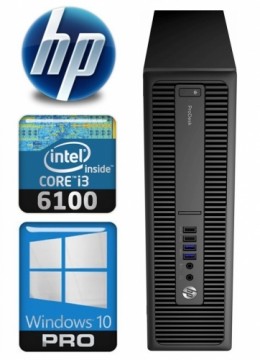 Hewlett-packard HP 600 G2 SFF i3-6100 16GB 256SSD+1TB WIN10Pro