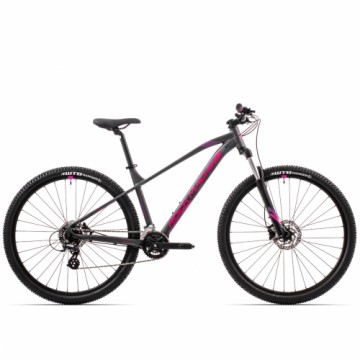 Sieviešu kalnu velosipēds Rock Machine Catherine 10-29 pelēks/rozā (Rata izmērs: 29 Rāmja izmērs: XS)