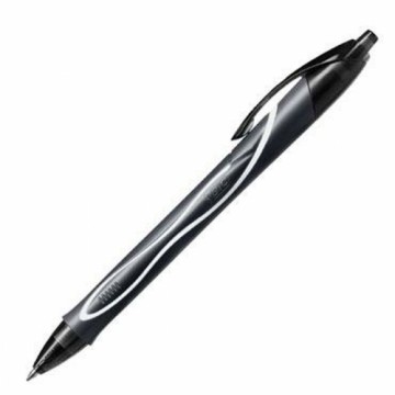 Šķidrās tintes pildspalva Bic Gel-ocity Quick Dry Melns
