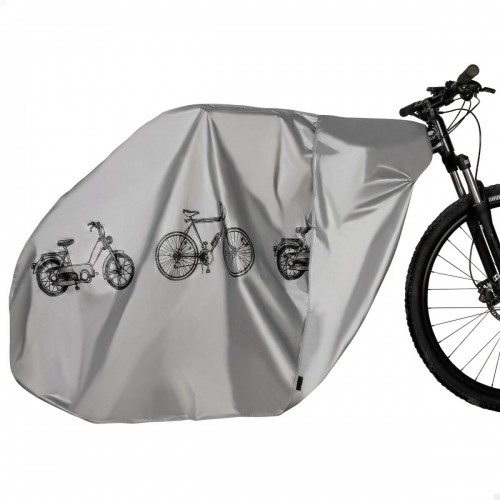 Защитный чехол для велосипеда Aktive 195 x 100 x 5 cm Непромокаемый Серый image 3