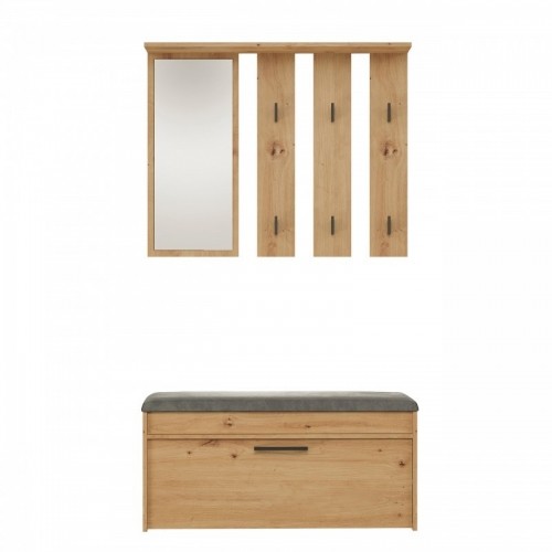 Top E Shop PARMA closet 100x35x180 cm, artisan oak image 2