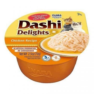 INABA Dashi Delights Chicken in broth - cat treats - 70g