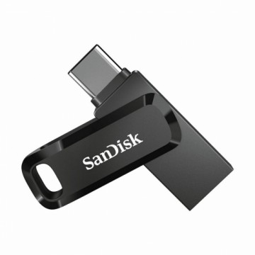 USB Zibatmiņa SanDisk Ultra Dual Drive Go Melns 256 GB