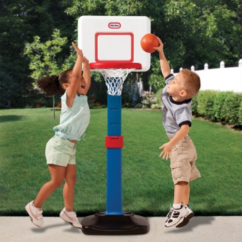 Little Tikes Basketbola grozs bērniem ar mini bumbu regulējams 60-120 cm, no 1,5 līdz 5 gadiem 620836000 image 3