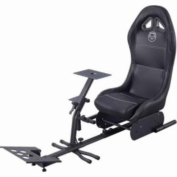 Sacīkšu Sēdeklis Mobility Lab Qware Gaming Race Seat Melns 60 x 48 x 51 cm