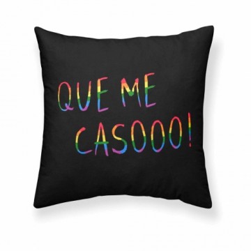 Чехол для подушки Belum Que me casooo! Разноцветный 50 x 50 cm