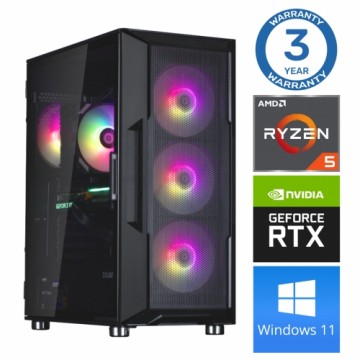 INTOP Ryzen 5 5500 32GB 250SSD M.2 NVME+2TB RTX3050 6GB WIN11