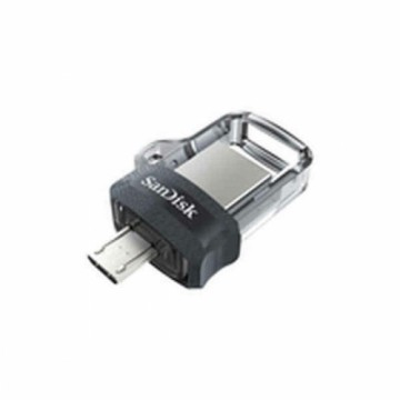 USB Zibatmiņa SanDisk Ultra Dual m3.0 Melns 64 GB
