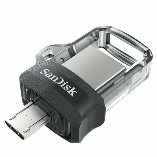 USB Zibatmiņa SanDisk Ultra Dual m3.0 Sudrabains image 2